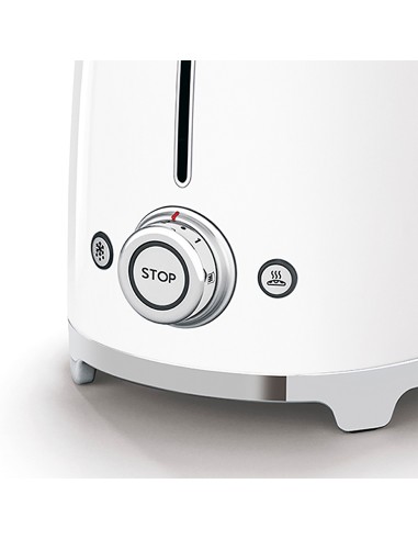 TOSTAPANE: vendita online SMEG TSF01WHEU TOSTAPANE 2 FETTE BIANCO in offerta