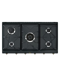 SMEG SRV896AOGH PIANO COTT.90CM ANTR. 4F GRIGLIE IN GHISA SMALTATA 2