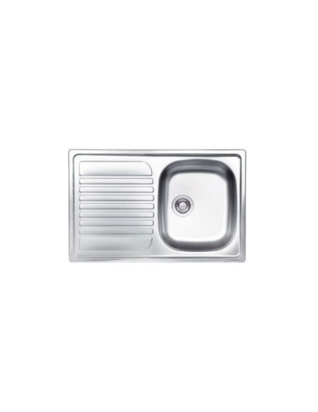 GLEMGAS GL179XD LAVELLO 79X50 1VDX INOX + GOCC.