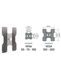 MELICONI SUPPORTO STAND 100-200 14"/40" 2