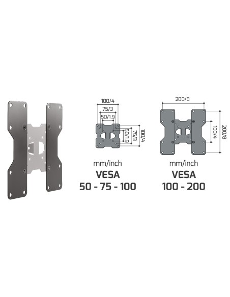 MELICONI SUPPORTO STAND 100-200 14"/40"
