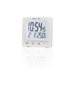 SVEGLIE: vendita online EXPLORE RDC1005 WH OROLOGIO CON CALENDARIO ALLARME TEMPERATURA BIANCO in offerta 2