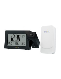 STAZIONI METEO: vendita online EXPLORE RPW3008 BK BAROMETRO CON PROIEZIONE NERO in offerta
