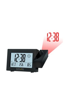 STAZIONI METEO: vendita online EXPLORE RPW3008 BK BAROMETRO CON PROIEZIONE NERO in offerta 2