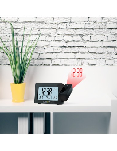 STAZIONI METEO: vendita online EXPLORE RPW3008 BK BAROMETRO CON PROIEZIONE NERO in offerta