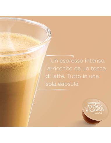 CAPSULE CAFFE': vendita online NESTLE NESC. DOLCE GUSTO ESPRESSO MACCHIATO 16 CAPSULE in offerta