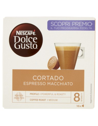 CAPSULE CAFFE': vendita online NESTLE NESC. DOLCE GUSTO ESPRESSO MACCHIATO 16 CAPSULE in offerta