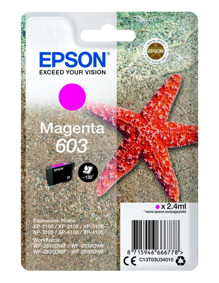 EPSON T03U3 603 MAGENTA CARTUCCIA