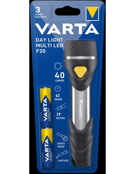 VARTA DAY LED LIGHT 2AA TORCIA