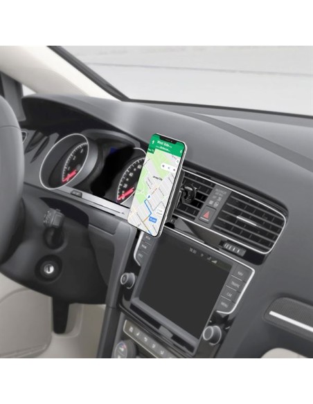 CELLY GHOSTCHARGEBK SUPPORTO AUTO WIRELESS MAGNETICO NERO