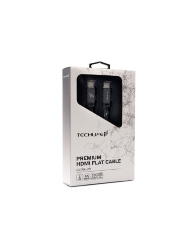 TECHLIFE TLVT0003 CAVO HDMI 2,0M PREMIUM 4K CONNETTORI DORATI