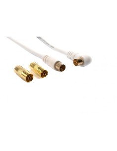 TECHLIFE TLVT0007 CAVO ANTENNA 3,0M BIANCO PREMIUM 2
