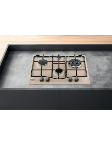 PIANI COTTURA A GAS: vendita online HOTPOINT_ARISTON PCN640T(AV)R/HA PIANO COTTURA 60CM AVENA in offerta