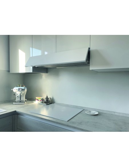 GLEMGAS GHE901SI CAPPA SILVER 90CM 1MOT. CL.D - NEW ESTRAIBILE