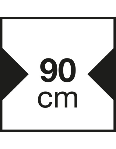 GLEMGAS GHE901SI CAPPA SILVER 90CM 1MOT. CL.D - NEW ESTRAIBILE