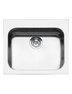 SMEG VS50P3 LAVELLO 1V 58CM ACCIAIO INOX SPAZZOLATO