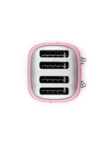 TOSTAPANE: vendita online SMEG TSF03PKEU TOSTAPANE 4 FETTE  ROSA in offerta