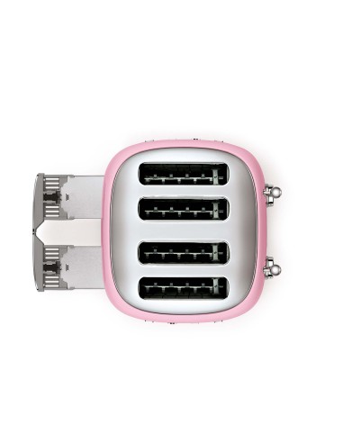 TOSTAPANE: vendita online SMEG TSF03PKEU TOSTAPANE 4 FETTE  ROSA in offerta