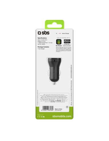 SBS TECRUSB1ASTD CARICAB.AUTO      USB 1A
