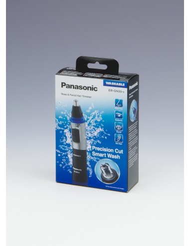 TAGLIACAPELLI: vendita online PANASONIC ER-GN30-K503 RIFINITORE PELI PER NASO E ORECCHIE in offerta
