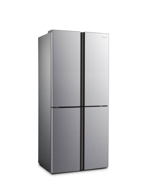 HISENSE RQ515N4AC2 FRIGO 4PORTE E  NF 400LT INOX INVERTER H181 L80