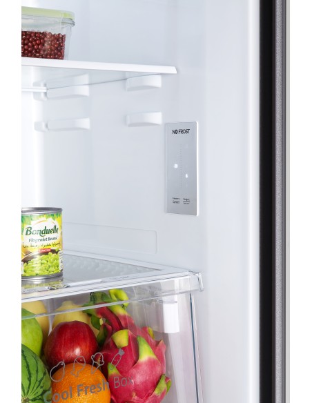 HISENSE RQ515N4AC2 FRIGO 4PORTE E  NF 400LT INOX INVERTER H181 L80