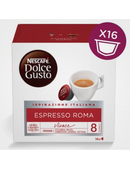 CAPSULE CAFFE': vendita online NESTLE NESC. DOLCE GUSTO ROMA 16 CAPSULE in offerta