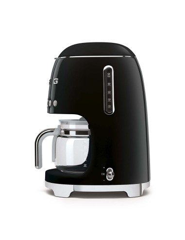 MACCHINE CAFFE' ESPRESSO: vendita online SMEG DCF02BLEU MACCHINA CAFFE' ANNI 50 NERA in offerta
