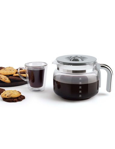 MACCHINE CAFFE' ESPRESSO: vendita online SMEG DCF02BLEU MACCHINA CAFFE' ANNI 50 NERA in offerta