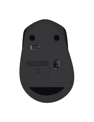 LOGITECH M330 MOUSE WIRELESS BLACK