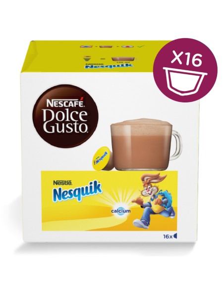 CAPSULE CAFFE': vendita online NESTLE NESC. DOLCE GUSTO NESQUIK  16 CAPSULE in offerta