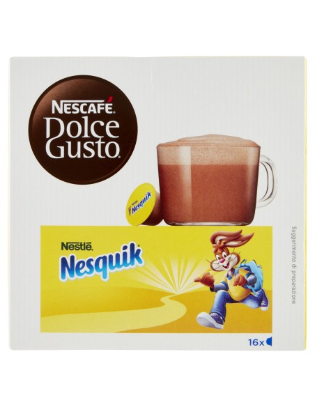 CAPSULE CAFFE': vendita online NESTLE NESC. DOLCE GUSTO NESQUIK  16 CAPSULE in offerta