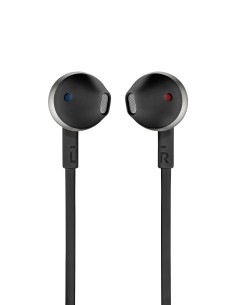 JBL T205BLK AURICOLARE IN-EAR MICROFONO FLAT NERO