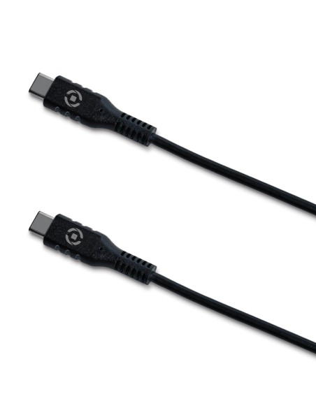 CELLY USBCUSBCBK CAVO USB-C/USB-C 60W 1M NERO