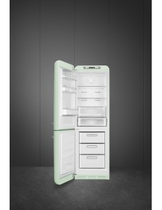SMEG FAB32LPG5 FRIGO D VERDE PASTELLO ANNI 50 60CM CERNIERE SX 2