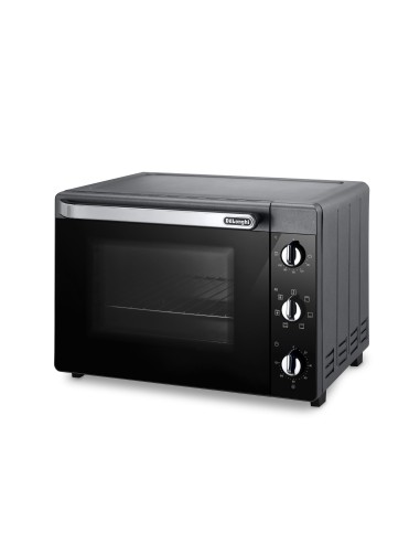 FORNETTI ELETTRICI: vendita online DE LONGHI EO40123.S FORNO ELETTR. 40LT 8F 2000W NERO in offerta