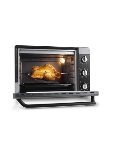 FORNETTI ELETTRICI: vendita online DE LONGHI EO40123.S FORNO ELETTR. 40LT 8F 2000W NERO in offerta