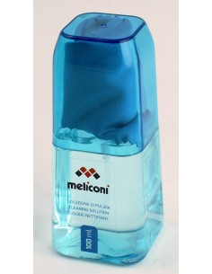 MELICONI BLUE 100 DETERGENTE MULTIUSO 100ML CON PANNO LCD E OCCHIALI 2