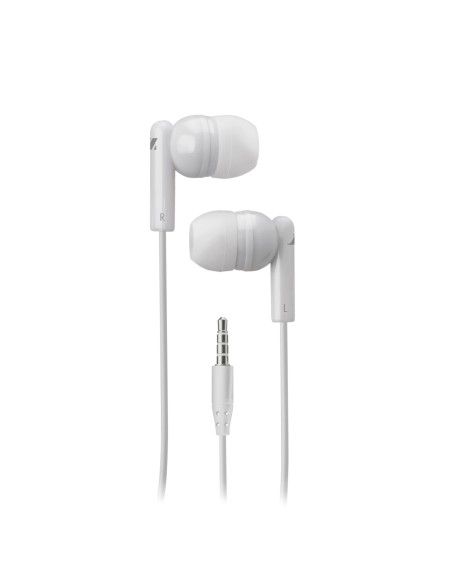 SBS MHINEARW AURICOLARI CON FILO MICROFONO JACK 3,5 MM BIANCO