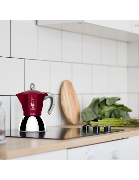 BIALETTI 0006944 MOKA INDUZIONE 4TZ ROSSA