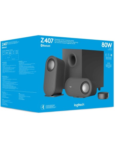 LOGITECH Z407 SPEAKER 2.1 BLUETOOTH/JACK 3,5"