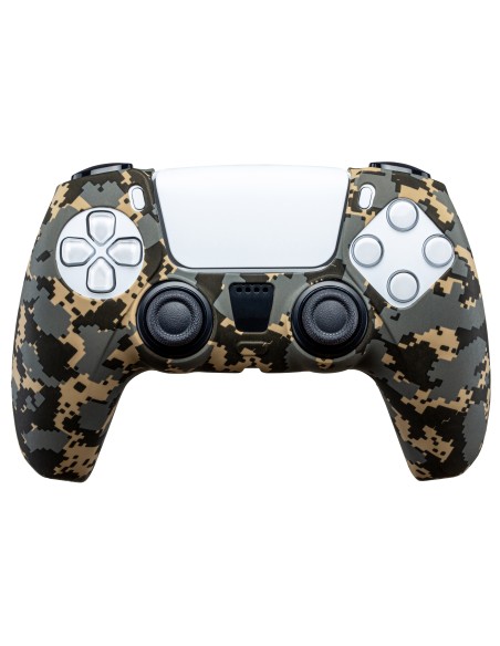 QUBICK PS5 COVER JOYPAD CAMO DESERT