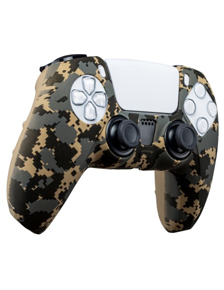 QUBICK PS5 COVER JOYPAD CAMO DESERT