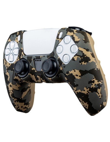 QUBICK PS5 COVER JOYPAD CAMO DESERT