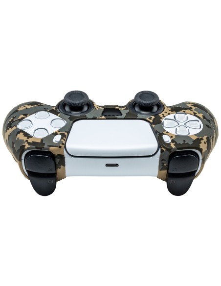 QUBICK PS5 COVER JOYPAD CAMO DESERT