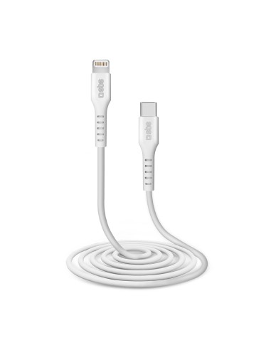 SBS TECABLELIGTC2W CAVO LIGTHNING  TYPE C MFI 2MT BIANCO