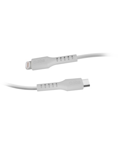 SBS TECABLELIGTC2W CAVO LIGTHNING  TYPE C MFI 2MT BIANCO