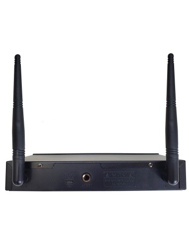 KARMA SET 5002 DOPPIO RADIOMICROFONO UHF PALMARE