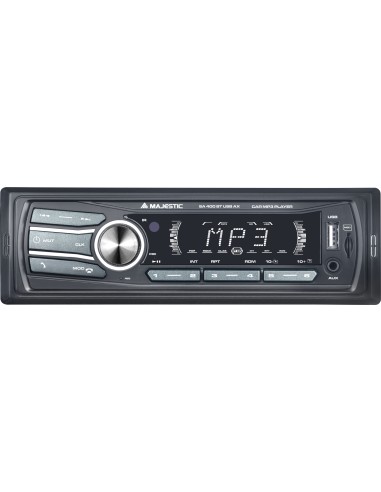 MAJESTIC SA-400 SISTEMA CAR AUDIO BT USB AUX - VIVAVOCE - TELECOMANDO