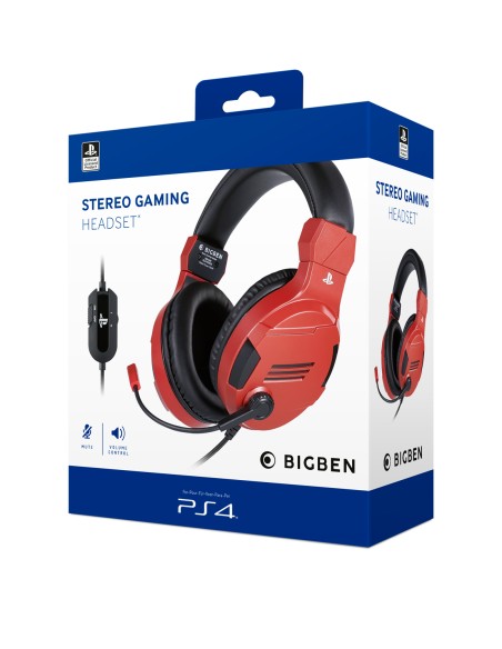 BIGBEN PS4 CUFFIA LICENZA UFFICIALERED